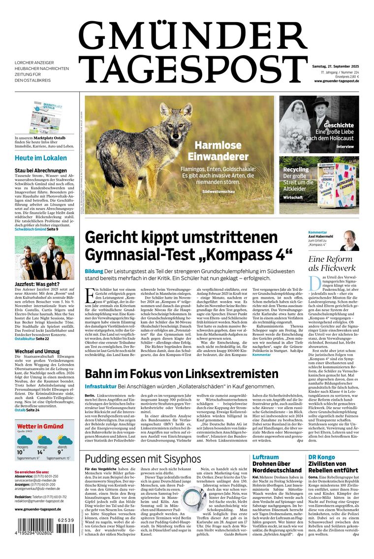 Gmünder Tagespost