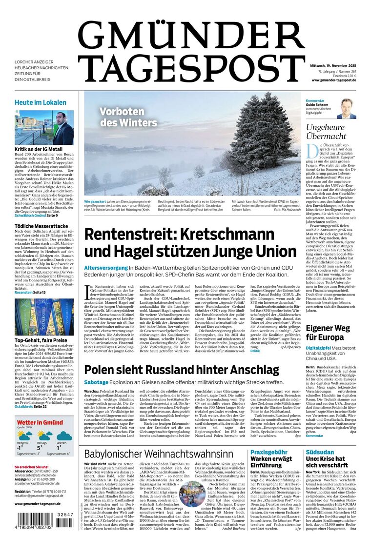 Gmünder Tagespost