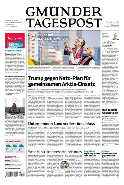 Gmünder Tagespost 2026-01-13