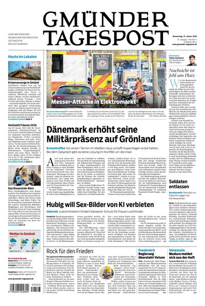 Gmünder Tagespost 2026-01-15