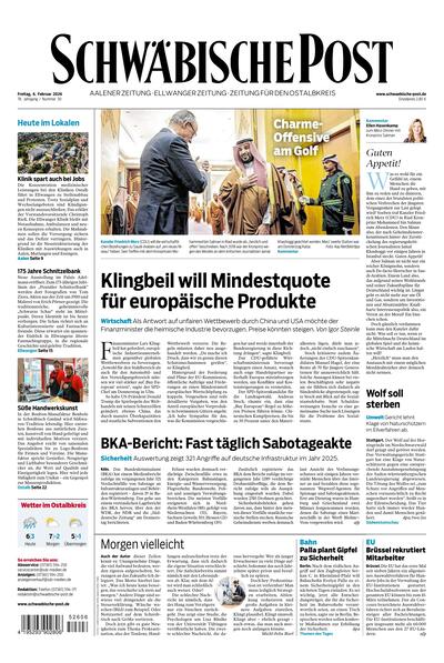 Schwäbische Post 2026-02-06