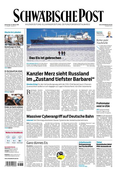 Schwäbische Post 2026-02-19