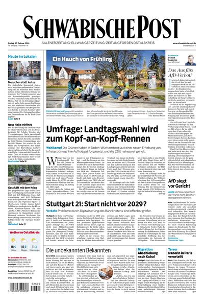 Schwäbische Post 2026-02-27