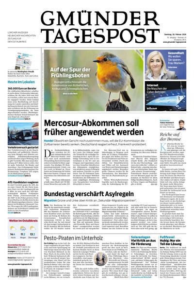 Gmünder Tagespost 2026-02-28