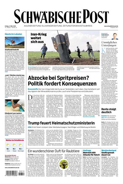 Schwäbische Post 2026-03-06