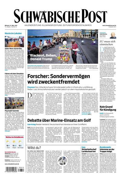Schwäbische Post 2026-03-18