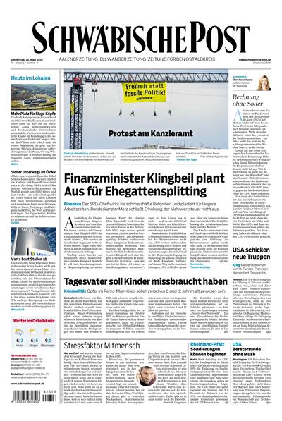 Schwäbische Post 2026-03-26