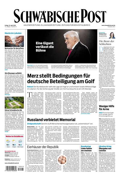 Schwäbische Post 2026-04-10