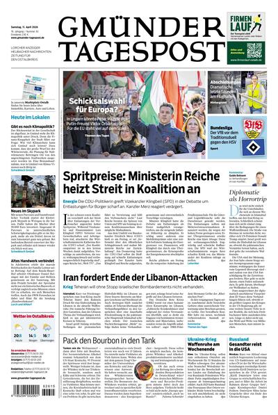 Gmünder Tagespost 2026-04-11