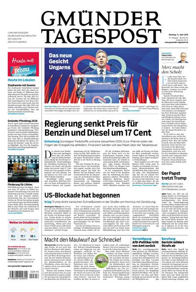 Gmünder Tagespost 2026-04-14