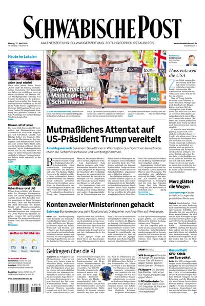 Schwäbische Post 2026-04-27