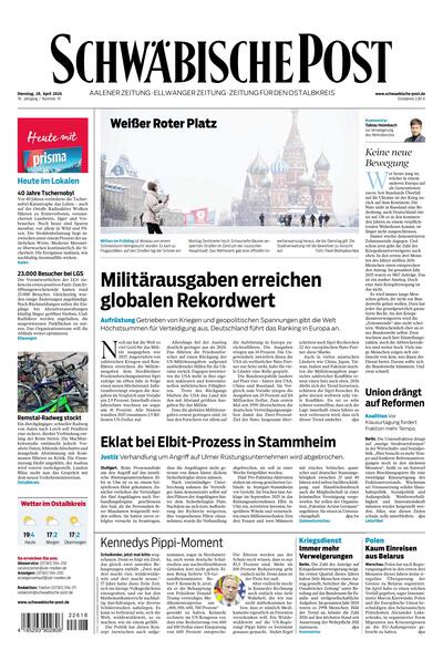 Schwäbische Post 2026-04-28