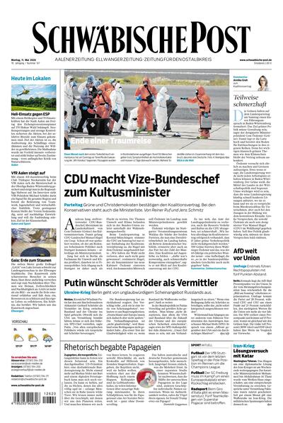 Schwäbische Post 2026-05-11