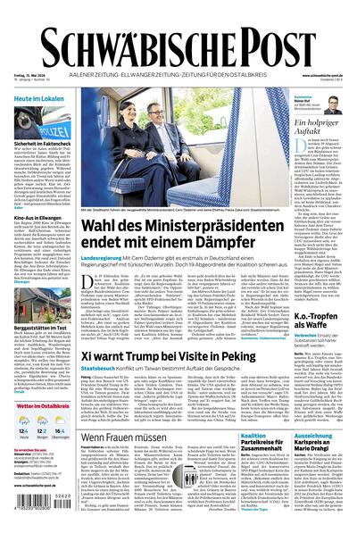 Schwäbische Post 2026-05-15