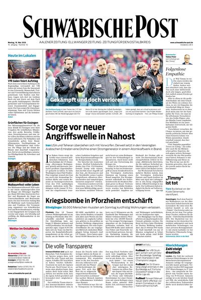 Schwäbische Post 2026-05-18
