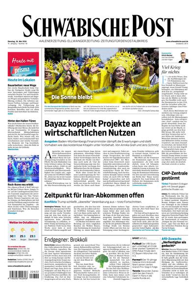 Schwäbische Post 2026-05-26