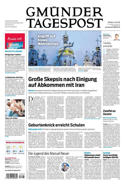Gmünder Tagespost 2026-06-16