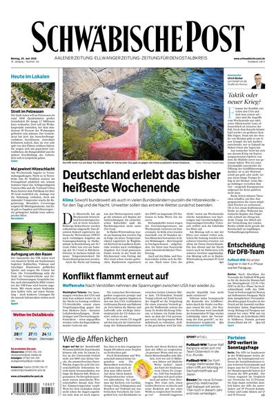 Schwäbische Post 2026-06-29