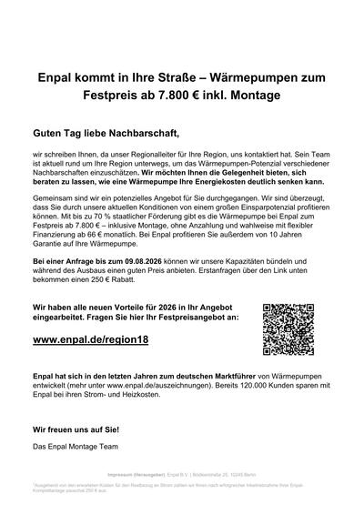 Werbebeilage 2026-07-04