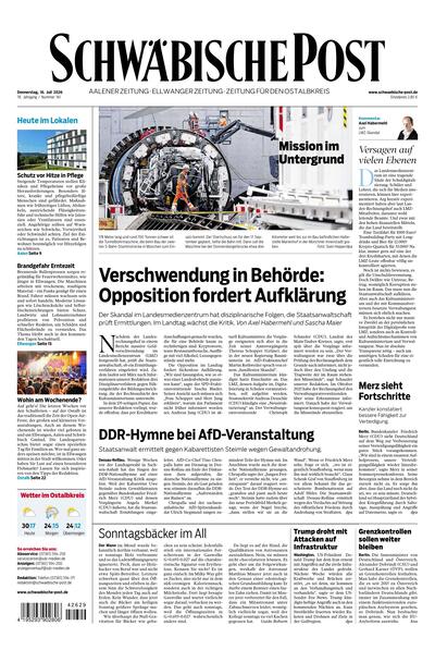 Schwäbische Post 2026-07-16