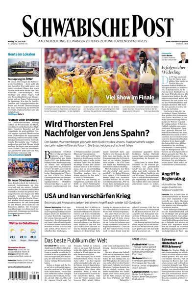 Schwäbische Post 2026-07-20