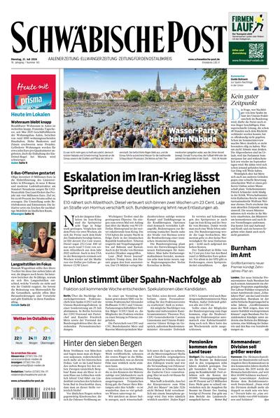 Schwäbische Post 2026-07-21
