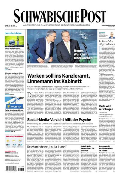 Schwäbische Post 2026-07-24