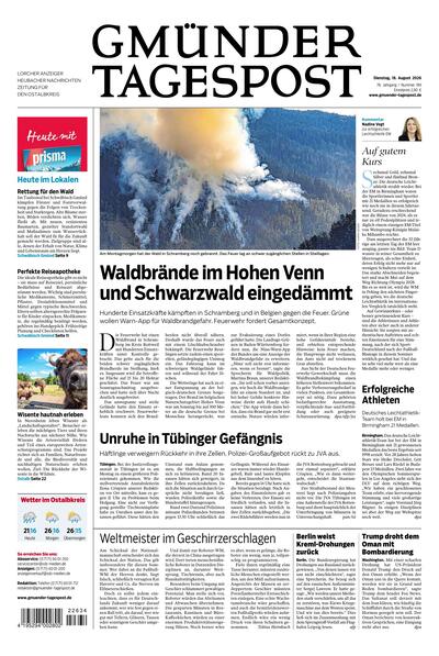 Gmünder Tagespost 2026-08-18