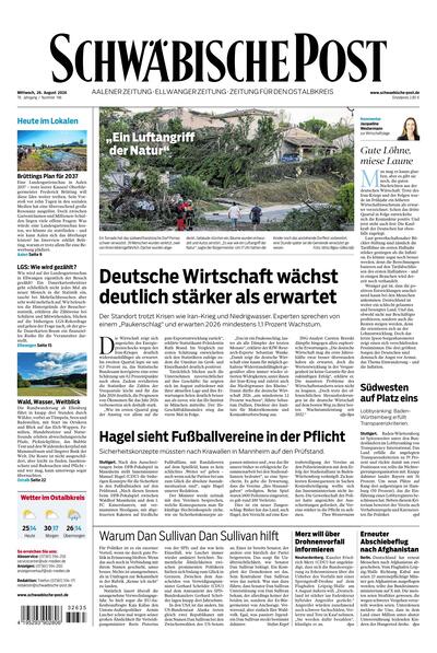 Schwäbische Post 2026-08-26