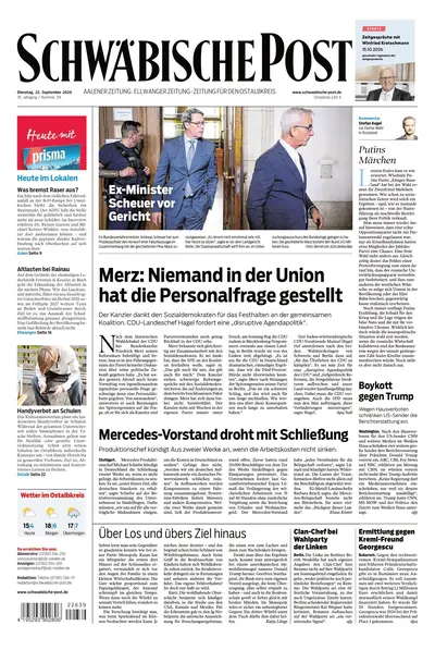 Schwäbische Post 2026-09-22