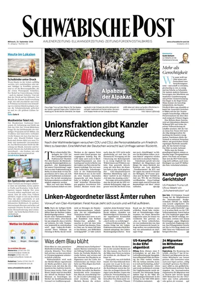 Schwäbische Post 2026-09-23