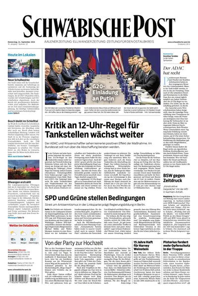 Schwäbische Post 2026-09-24